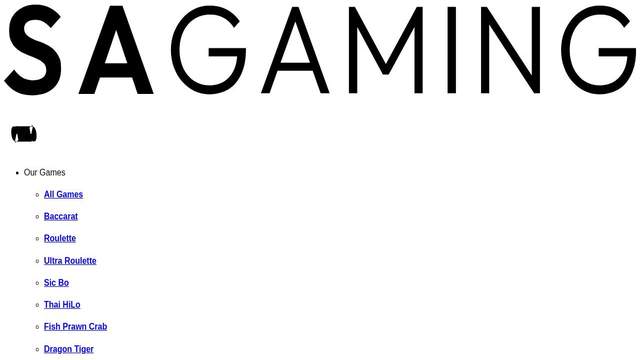 SA Gaming casino screenshot